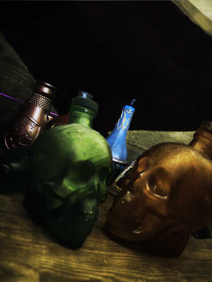 Un Escape game nancy sur Mercredi addams avec des potions